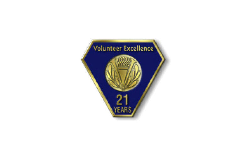 Volunteer Excellence - 21 Year